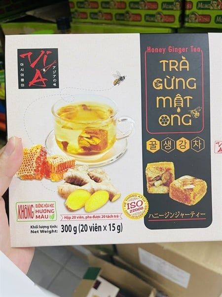 TE-Trà. Ginger Honey Tea Vi A (15g x 20) 300g