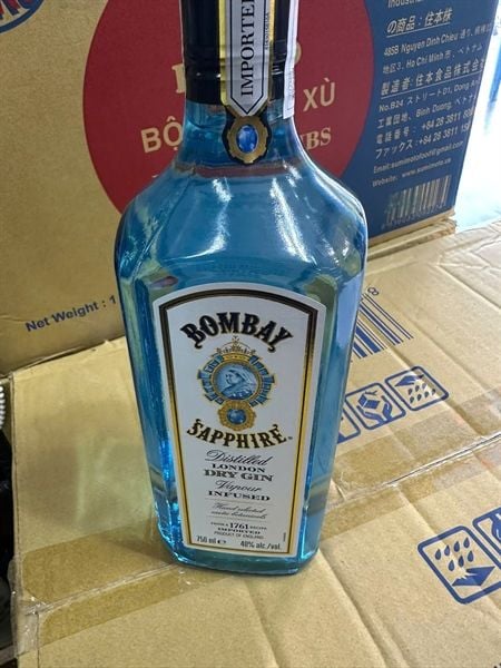 WI.SPI- Wine Bombay Shapphire LonDon Dry Gin 40% 750ml