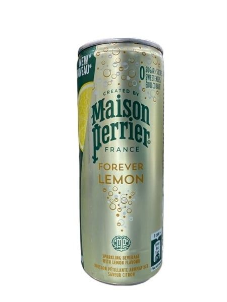 BW.S-Nước ngọt. Lemon Sparkling Water Maison Perrier Forever 250ml