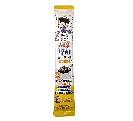 SN-Bánh. Shrimp & Anchovy Seaweed Flakes Stick KIMDAEGAM 10g