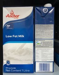 DA.M.P- Sữa. UHT Low-Fat Fresh Milk Anchor 1L ecp