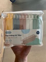 CU-Dụng cụ bếp. Bag Sealer Clip Yoko (Kẹp miệng túi Yoko) ecp