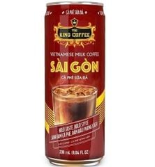 CF-Cà phê. Vietnamese Milk Coffee Sài Gòn King Coffee 238ml