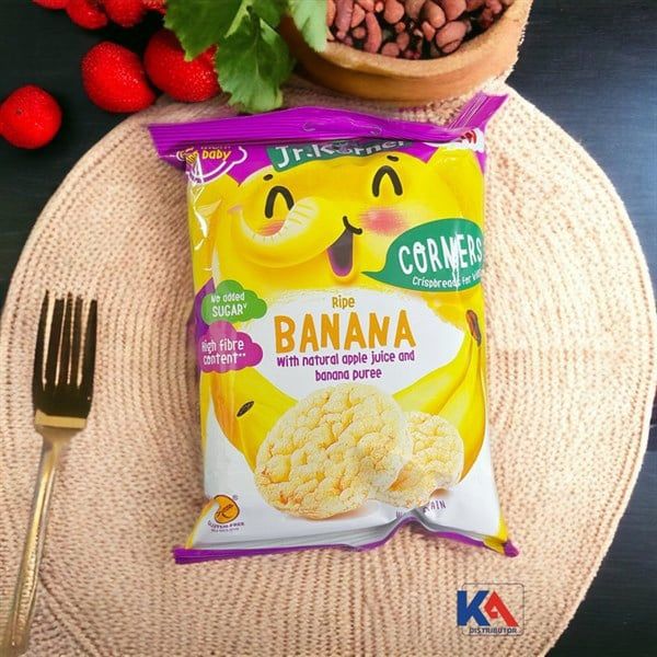 SN.PC-Bánh. Mini Rice Cake With Banana Jr.Korner 30g