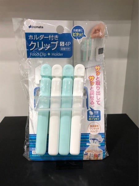 PU-Tiêu dùng. Set of 4 Bag Clips Size S