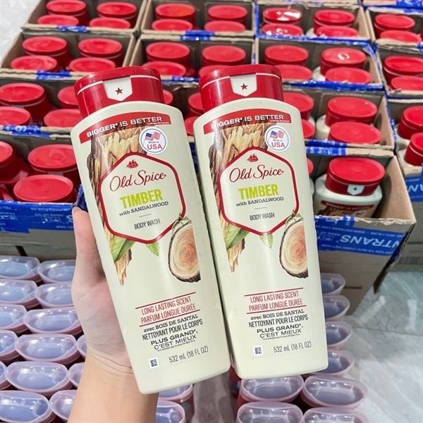 PU- Body Wash Timber Sandal Wood Old Spice 532ml