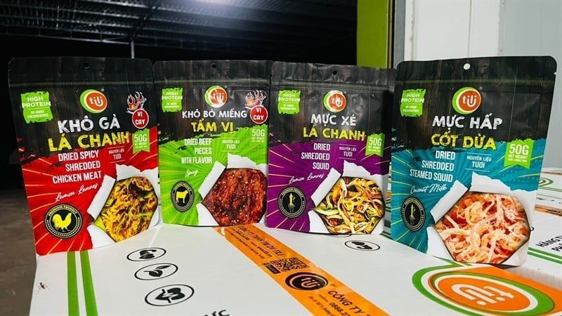 SN- Shredded Squid With Lime Leaves Tili 50g