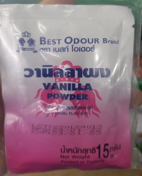 SD-Gia vị & Baking. Vanilla Powder Flour Best Odour 15g