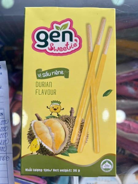 SN-Bánh. Durian-Flavored Gen Sweetie 36g