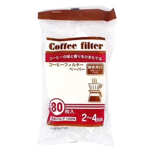 CU- Set of 80 Coffee Filter Paper Bags Size L