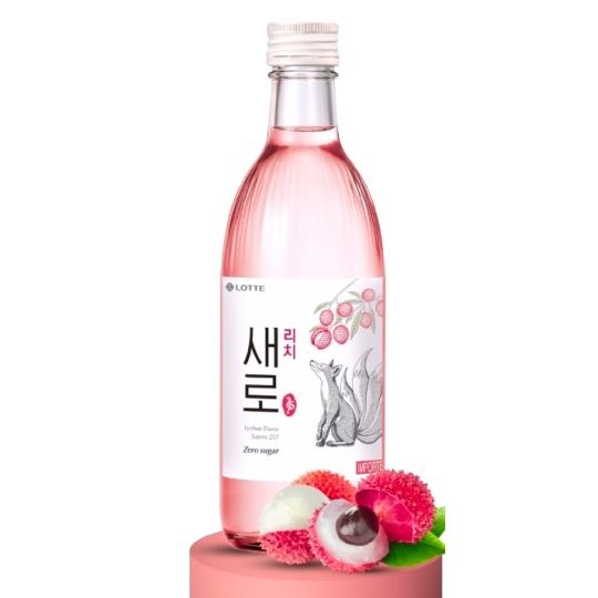 WI.KJ- Lychee Flavored Soju Saero Chu Churum 360ml