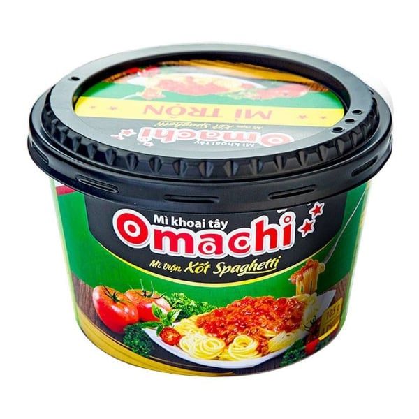 GR.NO-Mì. Noodles Spaghetti Sauce Omachi 105g ecp