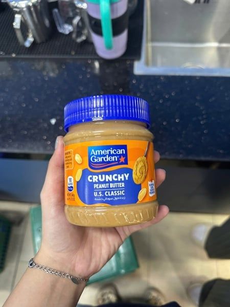 CA-Đồ hộp. Crunchy Peanut Butter American Garden 340g