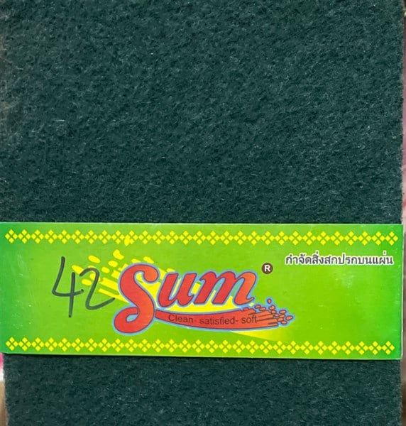 PU-Tiêu dùng. Dishwashing Sponge Sum 15cmx19cm (Miếng chùi rửa)
