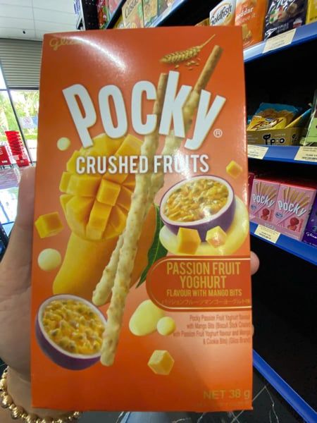 SN.PC-Bánh. Mango & Passion Fruit Biscuit Sticks Pocky 38g