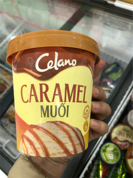 IC-Kem. Caramel Salt Ice Cream Celano 460ml