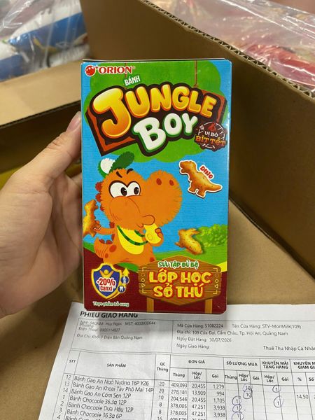 SN-Bánh. Beef Steak Flavor Jungle Boy