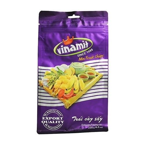 FRD-Trái cây sấy. Mix Fruit Chips Vinamit 250g