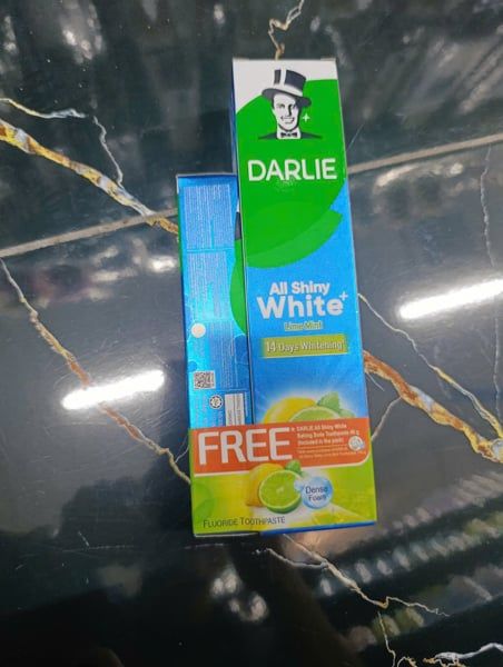 PU-Tiêu dùng. Toothpaste All Shiny White Lime Mint Darlie 140g