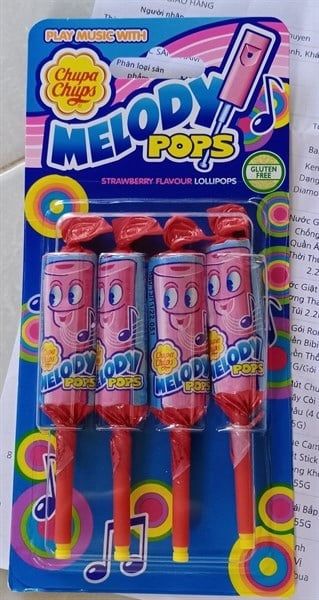 SN.CD-Kẹo. Melody Pop Chupa Chups 60g