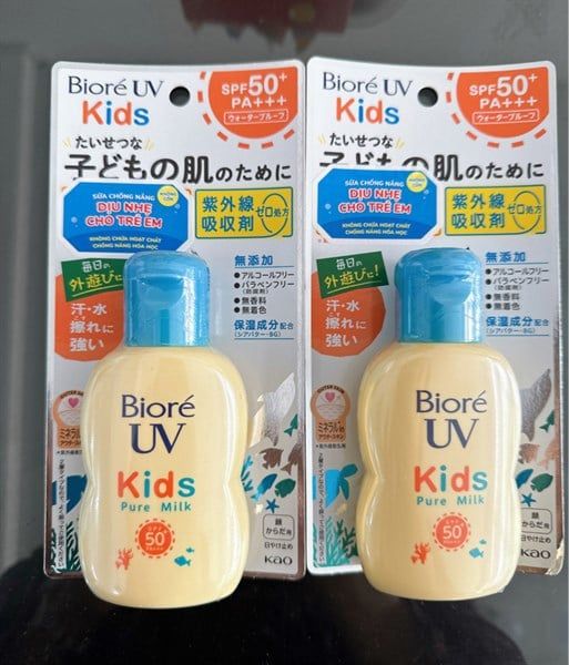 PU- Gentle Sunscreen Milk For Children Biore 70ml