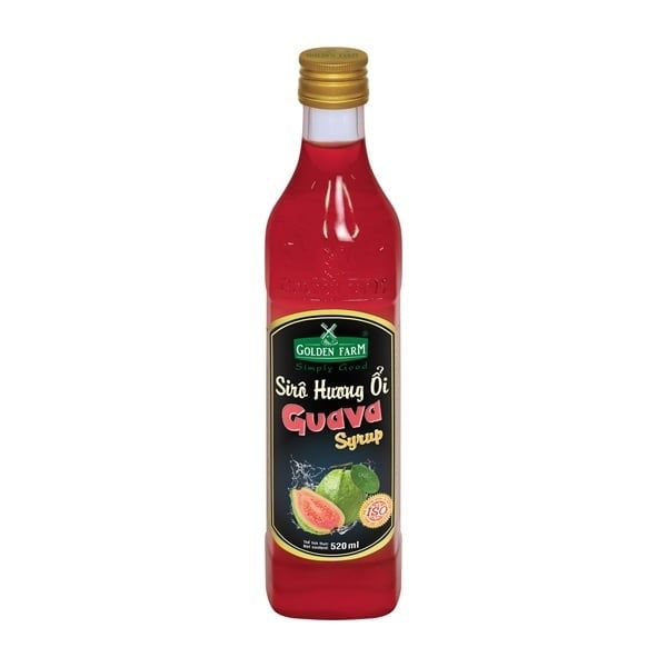 SR- Guava Syrup Golden Farm 520ml
