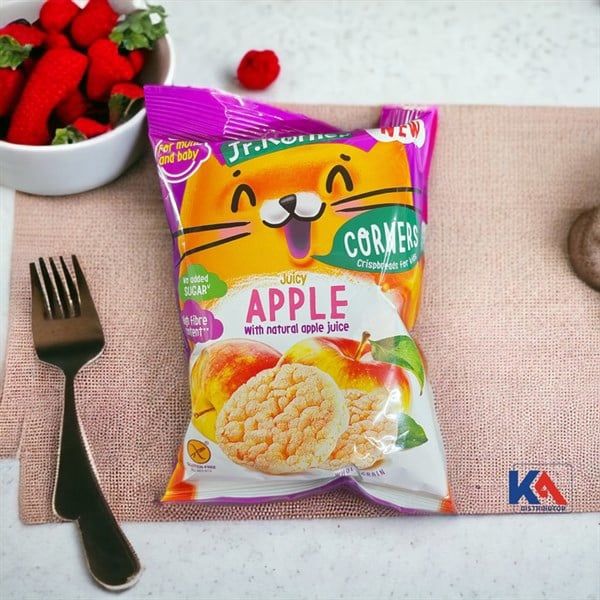 SN.PC-Bánh. Mini Rice Cake With Apple Juice Jr.Korner 30g