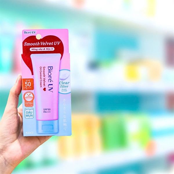 PU- UV Velvet Oil Control Sunscreen Biore 30g