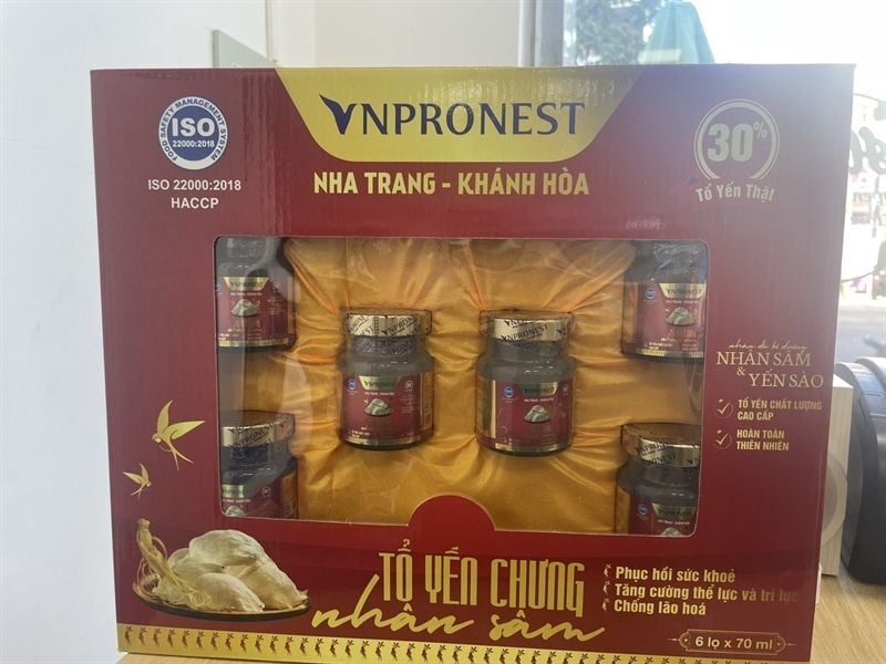 BW.S-Nước ngọt. Bird Nest Ginseng Vnpronest 70ml