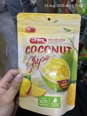 FRD-Trái cây sấy. Coconut Chips Mango Ohla 80g
