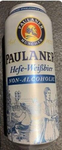 BE.IB-Bia. Beer Paulaner Weissbier Non - Alcoholic 500ml
