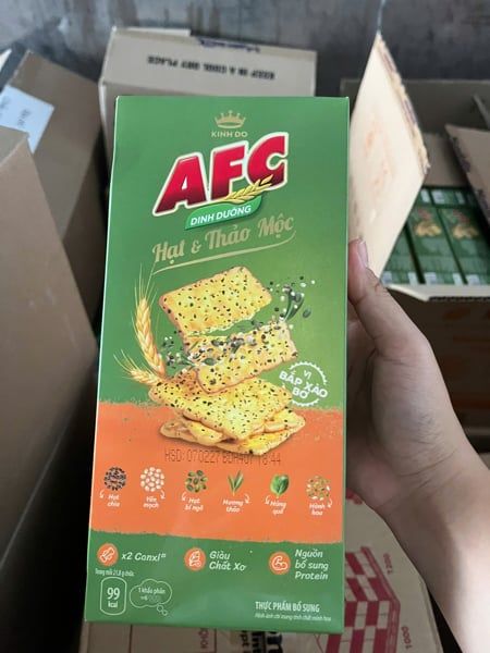 SN.PC-Bánh. Herb & Corn Butter Flavor Cracker AFC 109g