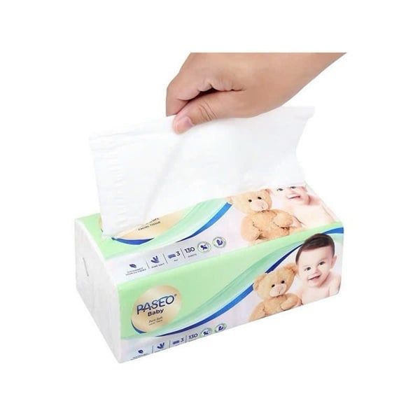 PU-Tiêu dùng. Tissue Paper For Baby Softback Paseo 130sheets