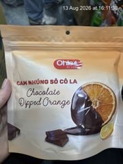 FRD-Trái cây sấy. Chocolate Dipped Orange Ohla 100g