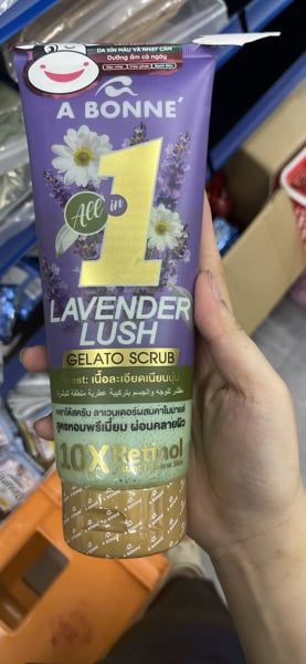 PU-Tiêu dùng. Lavender Gelato Body Scrub Cream A Bonne 300g
