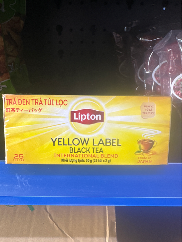TE-Trà. Yellow Label Black Tea Lipton 50g