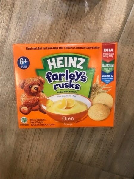 SN.PC-Bánh. Farley’s Rusks Orange Flavor Heinz 120g