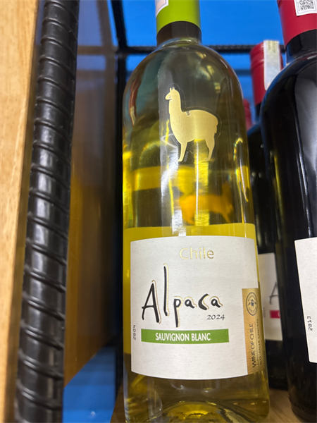 WI.R- White Wine Alpaca Sauvignon Blanc 750ml