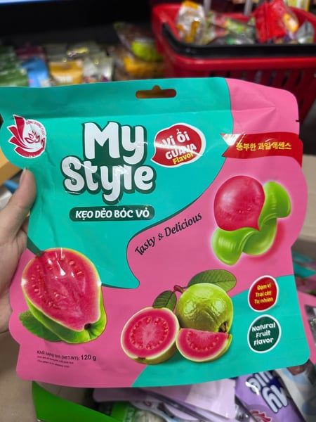 SN.CD-Kẹo. Guava Flavor Gummy Candy My Style 120g
