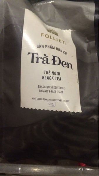 TE- Organic Black Tea Folliet 100g