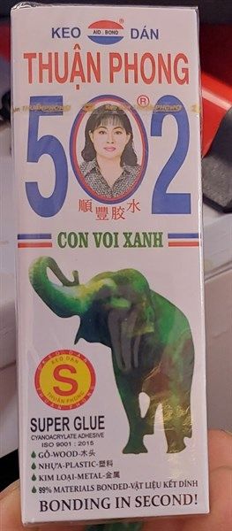 PU-Tiêu dùng. Super Glue 502