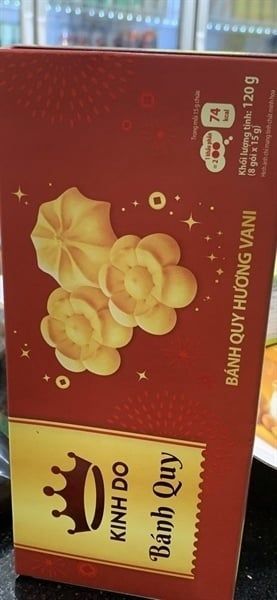 SN.PC-Bánh. Vanilla Flavor Cookies Kinh Do 120g