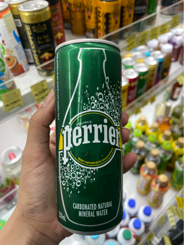 BW.W-Nước suối. Natural Mineral Water Perrier 250ml
