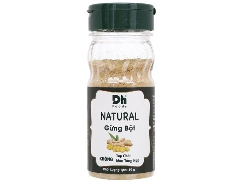 SD-Gia vị & Baking. Natural Ground Ginger DH Foods 30g