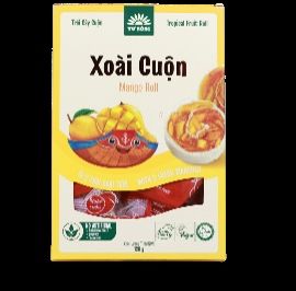 FRD- Trái cây sấy. Mango Fruit Roll Tu Bong 120g