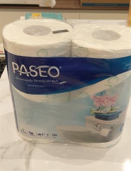 PU-Tiêu dùng. Toilet Paper Paseo 4rolls