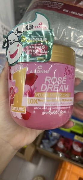 PU-Tiêu dùng. Rose Extract Gelato Sugar Body Scrub A Bonne 600g