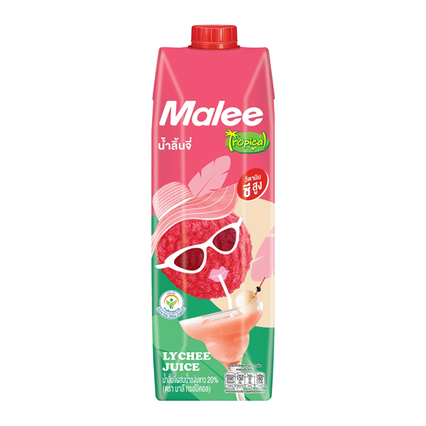 BW.J-Nước ép. Lychee & Grape Juice Malee 1L
