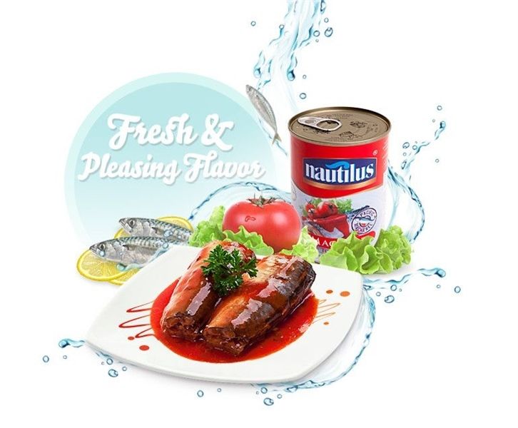 CA-Đồ hộp. Mackerel In Tomato Sauce Lilly 155g ecp
