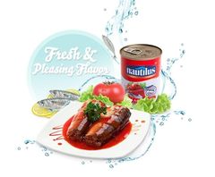 CA- Mackerel In Tomato Sauce Lilly 155g